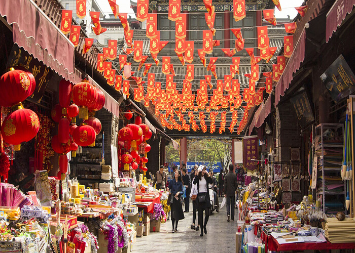 بازار صنایع ‌دستی پانجیایوئان در پکن